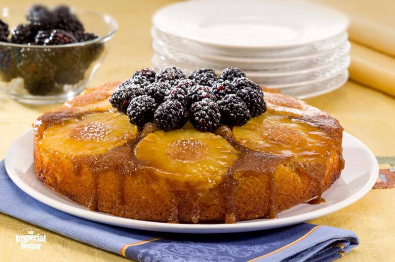 Upside Down Pineapple Cake imperial