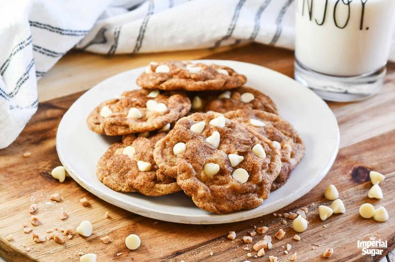 White Chocolate Toffee Snickerdoodles Imperial 