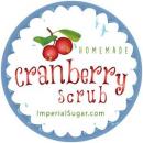Cranberry Sugar Scrub