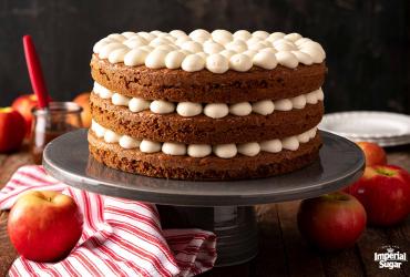 Apple Butter Cake with Cream Cheese Frosting Imperial 