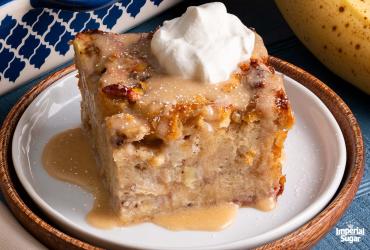 Banana Bread Pudding with Rum Sauce Imperial