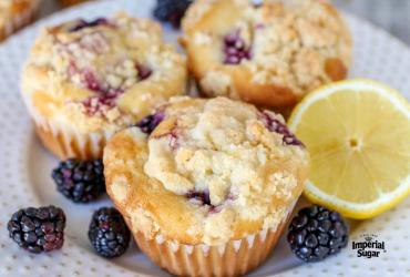 Blackberry Lemon Muffins 