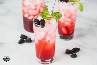 Blackberry Lime Punch