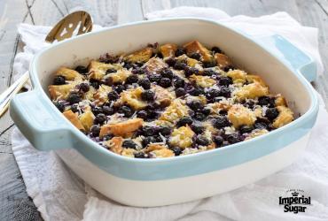 Blueberry Coconut French Toast Bake imperial