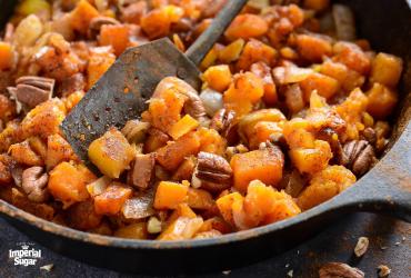 Butternut Squash with Caramelized Onions