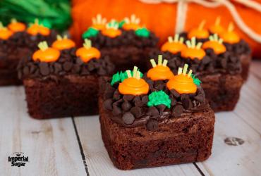 Carrot Patch Brownies 