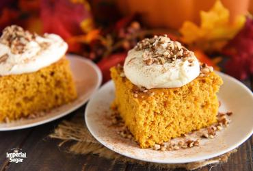Chai Pumpkin Cake with Browned Butter Frosting