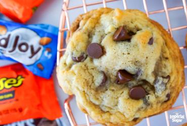 Chocolate Chip Candy Bar Stuffed Cookies Imperial