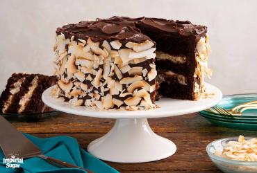 Chocolate Coconut Layer Cake Imperial 