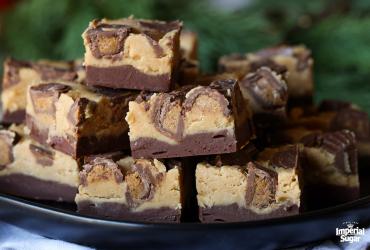 Chocolate Peanut Butter Cup Fudge Imperial