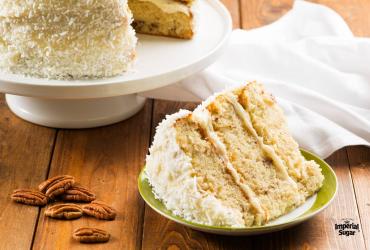 Coconut Pecan Layer Cake imperial