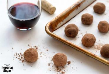 Red Wine Chocolate Truffles imperial
