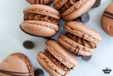 Double Chocolate Macarons Imperial