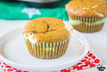 Gingerbread Cheesecake Muffins Imperial