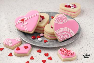 Heart Shaped Cookie Boxes imperial