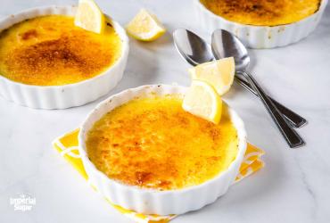 Lemon Crème Brûlée imperial