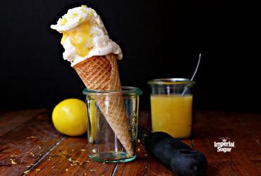 Lemon Curd Ice Cream imperial