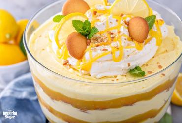 Lemon Pudding Trifle Imperial 