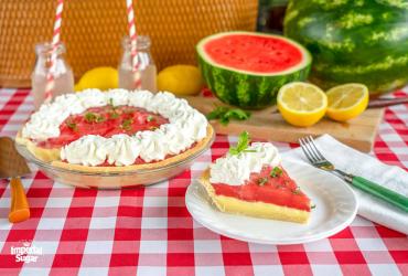Lemon and Watermelon Pie
