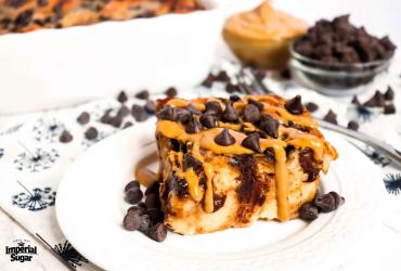 Peanut Butter Chocolate Bread Pudding Imperial 