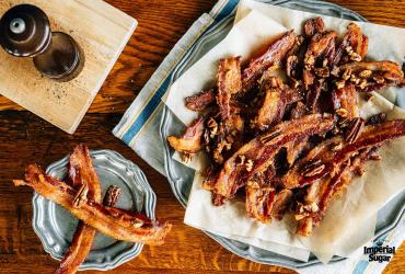 Pecan Spicy Candied Bacon imperial