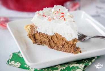 Peppermint French Silk Pie imperial