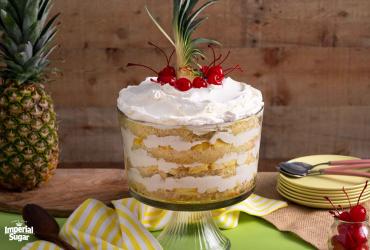 Pineapple Upside Down Cake Trifle Imperial 