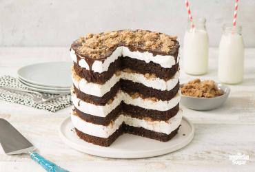 S’mores Four Layer Cake 