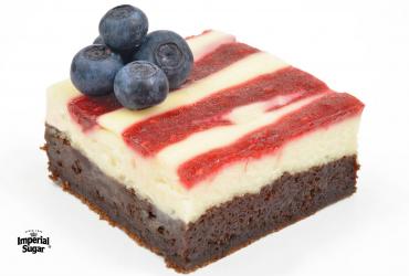 Stars and Stripes Cream Cheese Brownies imperial
