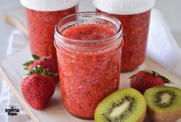Strawberry Kiwi Freezer Jam imperial
