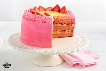 Strawberry Lemonade Layer Cake Imperial 