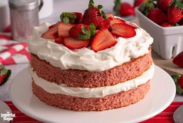 Strawberry Sponge Cake Imperial