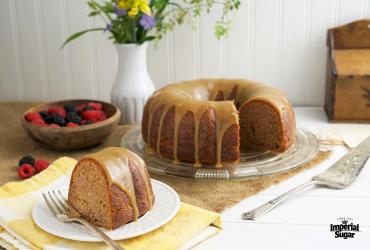 Tennessee Jam Cake with Brown Sugar Whiskey Glaze