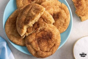 Thick, Soft Baked Snickerdoodle Cookies Imperial 