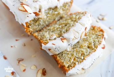 Almond Poppy Seed Loaf Cake