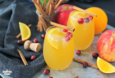 Apple Cider Mimosa