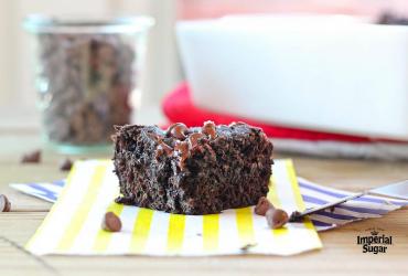 Chocolate Brownies with Zucchini & Sea Salt imperial