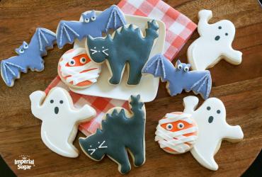 Halloween Cutout Sugar Cookies imperial