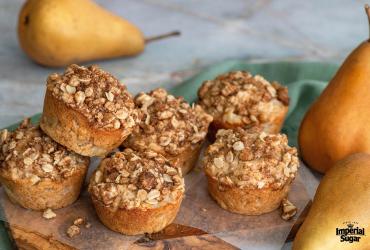 Oat Pear Muffins Imperial
