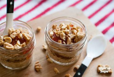 Peanut Butter and Jelly Parfaits imperial
