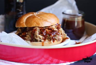 Root Beer Pulled Pork with Root Beer BBQ Sauce imperial