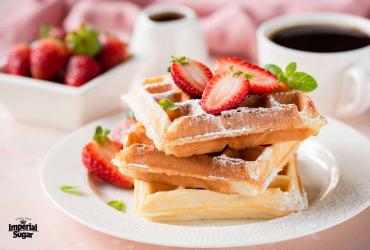 Sour Cream Waffles imperial