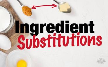 10 Ingredient Substitutions for Baking
