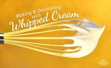 How to Make and Decorate with Whipped Cream
