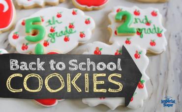 Back to school Decorated cookies