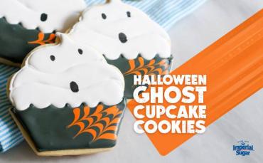 Halloween Ghost Cupcake Cookies Blog Imperial Sugar 