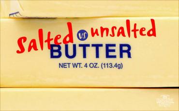 Salted vs unsalted butter imperial